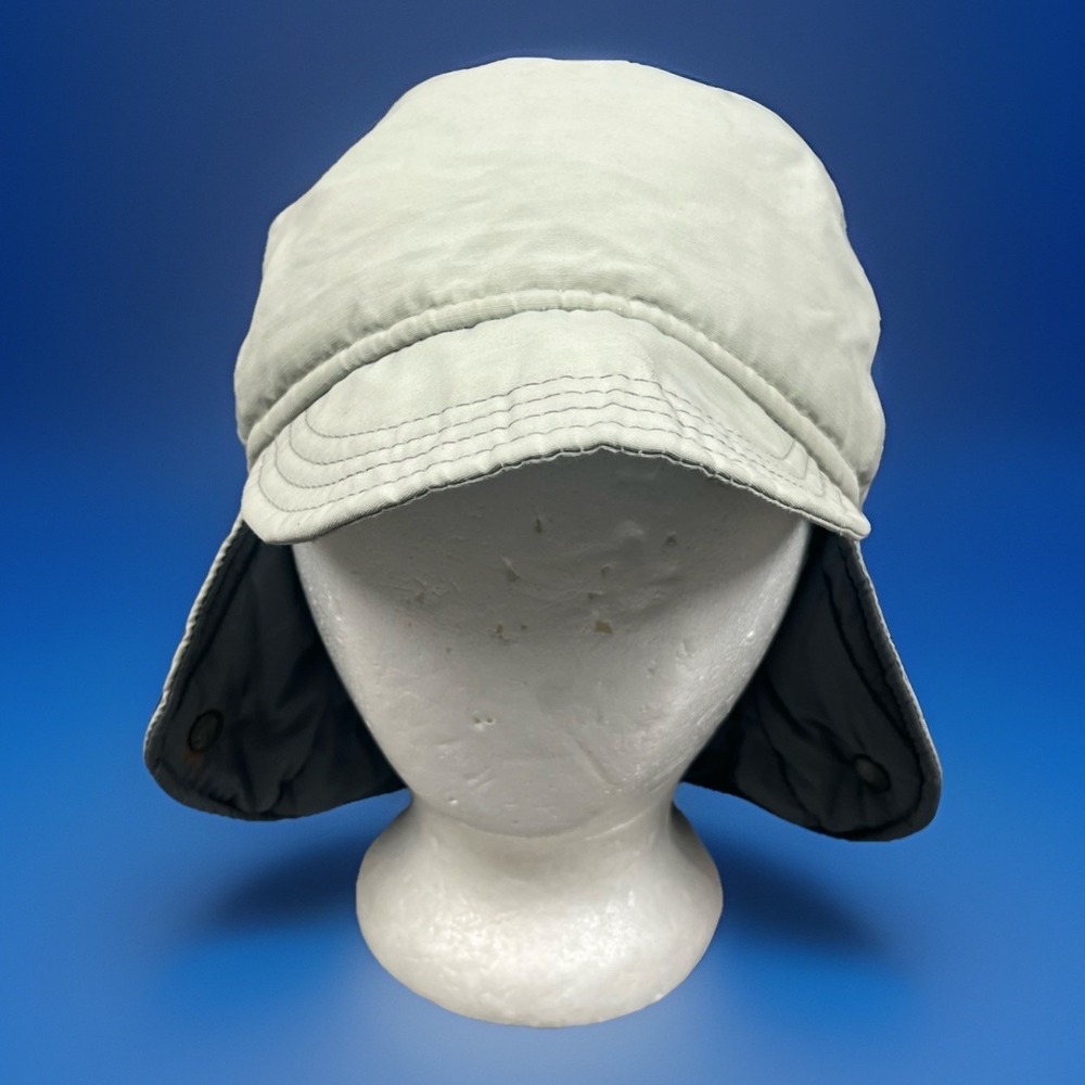 VTG Columbia Winter Hat Gore-Tex Beige Snow Ski‎ Insulated Waterproof One Size